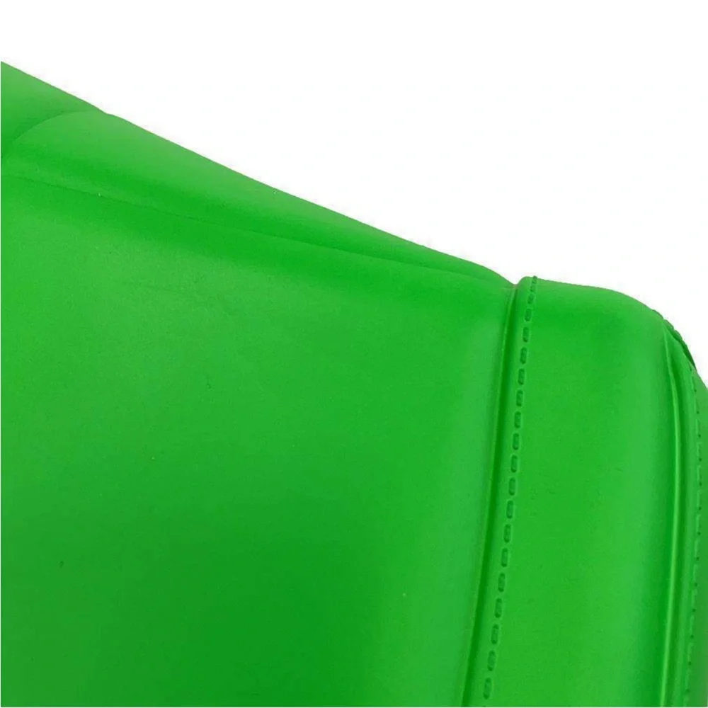 💚 Bottega Veneta Large Arco Rubber Tote Bag – Parrot Green 💚